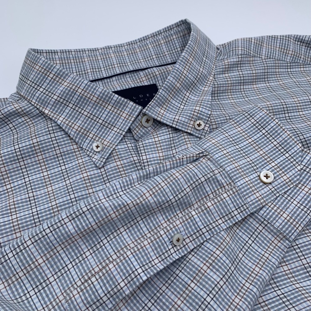 NWT Calder Carmel Mens Button Down Shirt XXL Limited Edition 1/70 Plaid